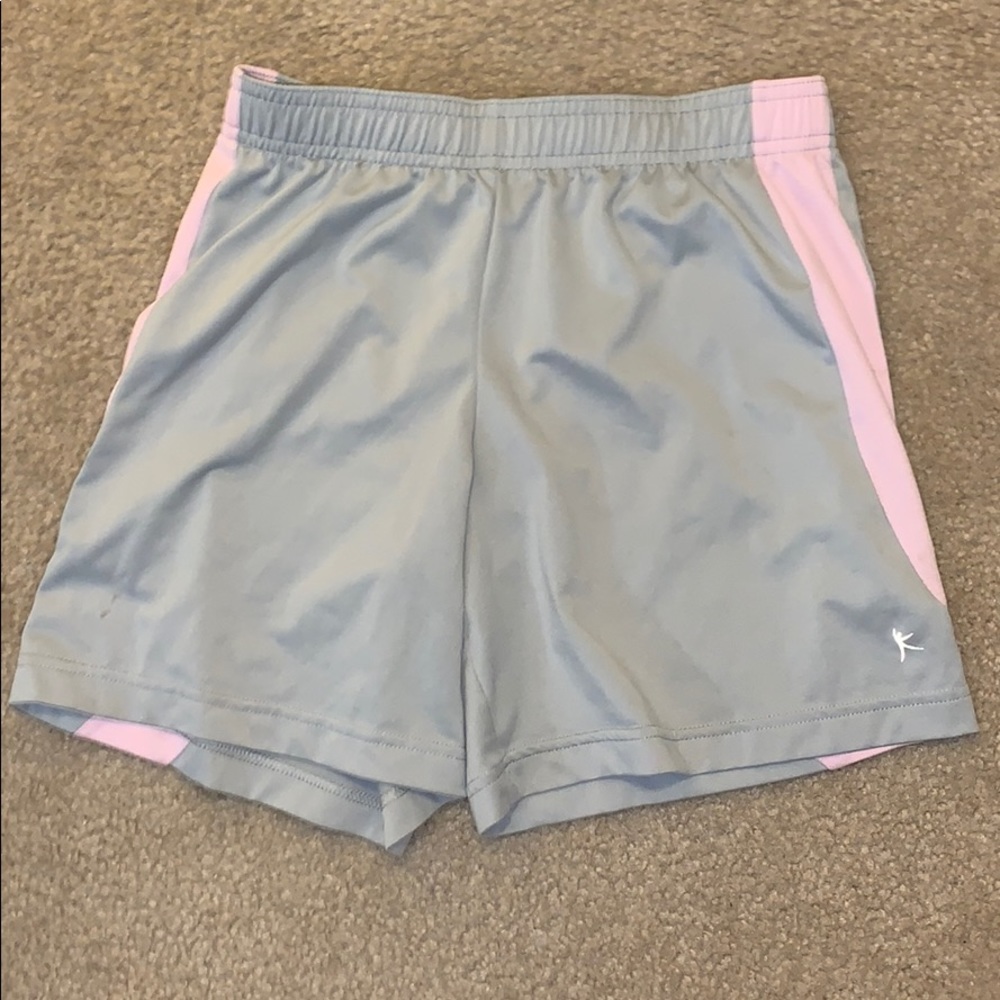 boy short grey and pink L